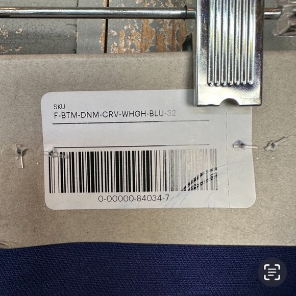 Everlane The Curvy Way-High Jean Archroma Deep Lapis Sz 32 NWT - Picture 9 of 15